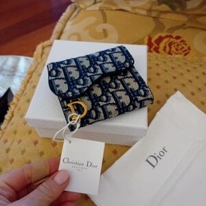 Dior Saddle Lotus Wallet